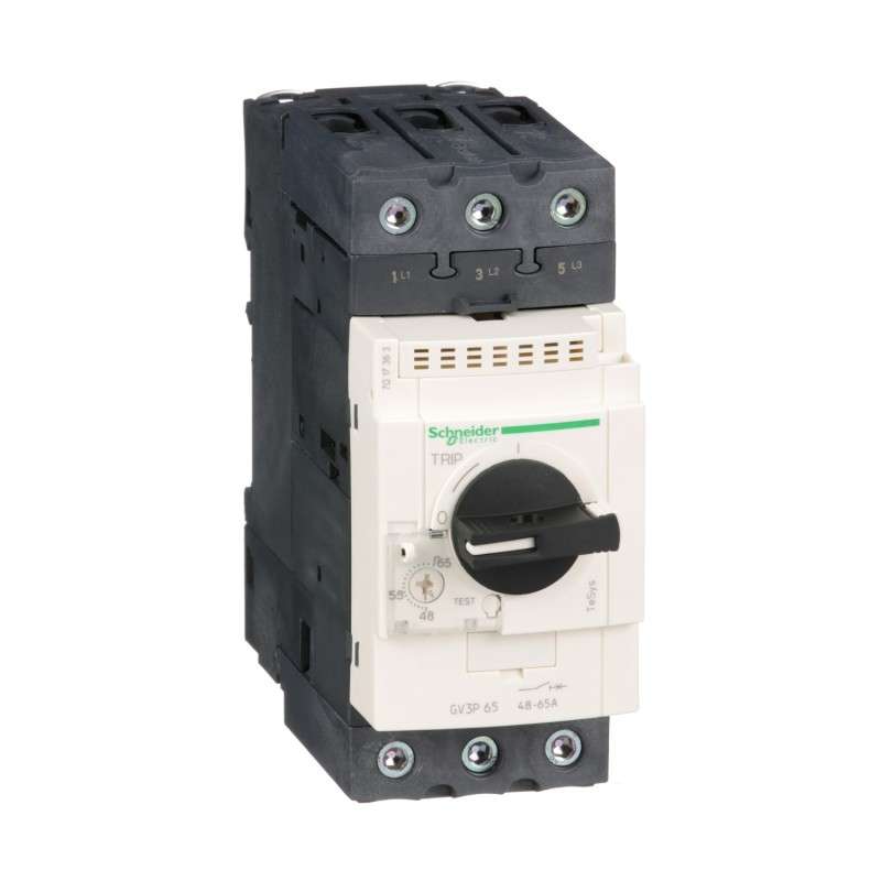 tesys gv3 65a 3p 3d declencheur magnetique 1