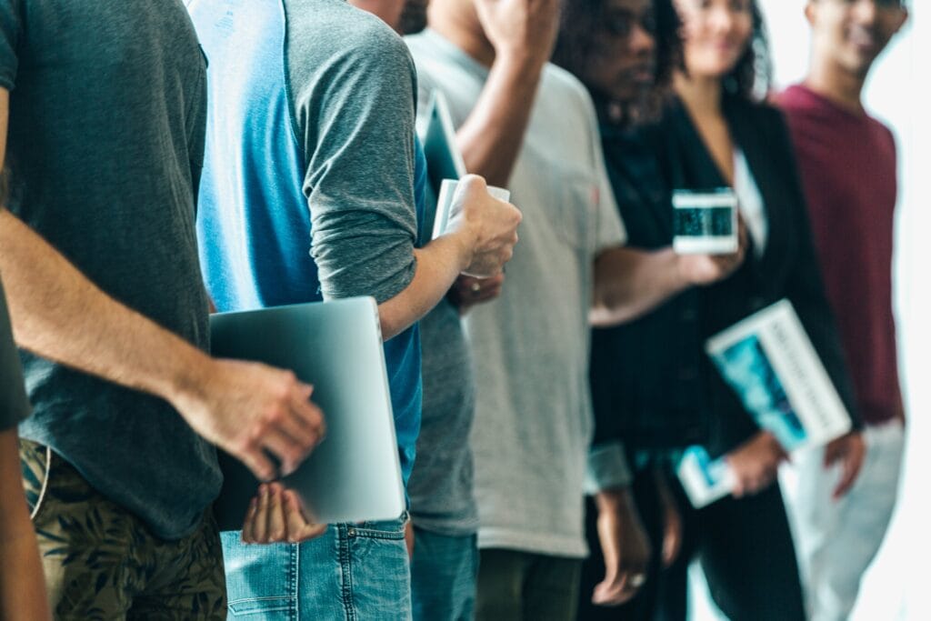 row-of-young-adults-at-work